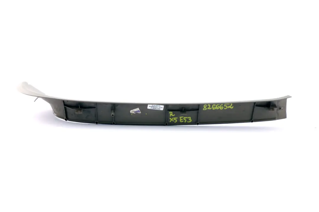 Rivestimento Portellone Posteriore Destra Interno Verde Pastello per BMW X5 E53 con numero di parte 8402618 BMW X5 E53 Rivestimento Portellone Posteriore Destra Interno Verde Pastello - SKU 8266652 - Numero di parte 8402618