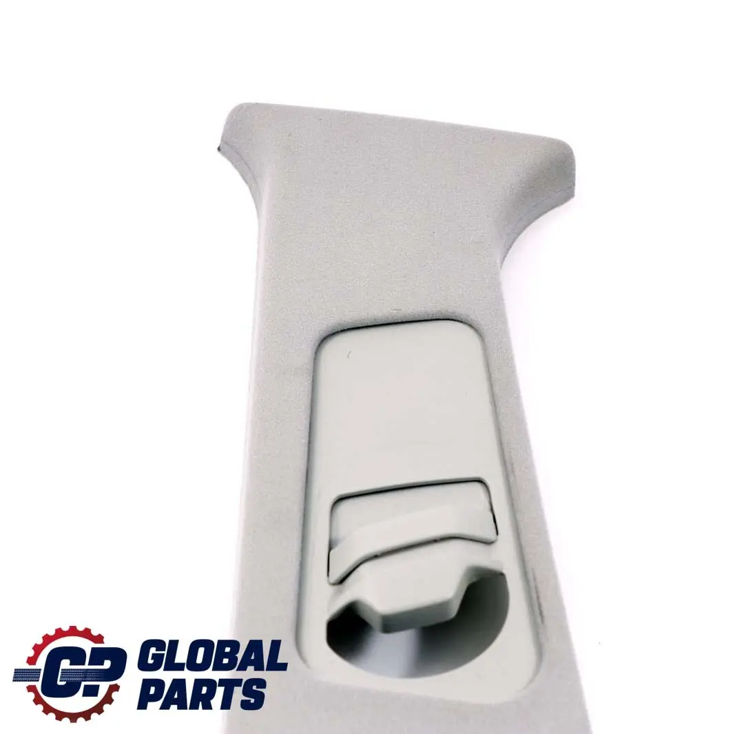 Tapa Columna B Superior Izquierda Embellecedor Gris Hellgrau para BMW E46 con número de pieza 8266945 BMW E46 Tapa Columna B Superior Izquierda Embellecedor Gris Hellgrau - SKU 8266945 - Número de pieza 8266945