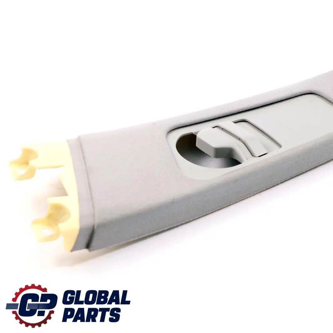 B-Column Upper Left N/S Trim Light Grey Hellgrau to BMW 3 Series E46 Cover with Part number 8266945 BMW 3 Series E46 Cover B-Column Upper Left N/S Trim Light Grey Hellgrau - SKU 8266945 - Part number 8266945