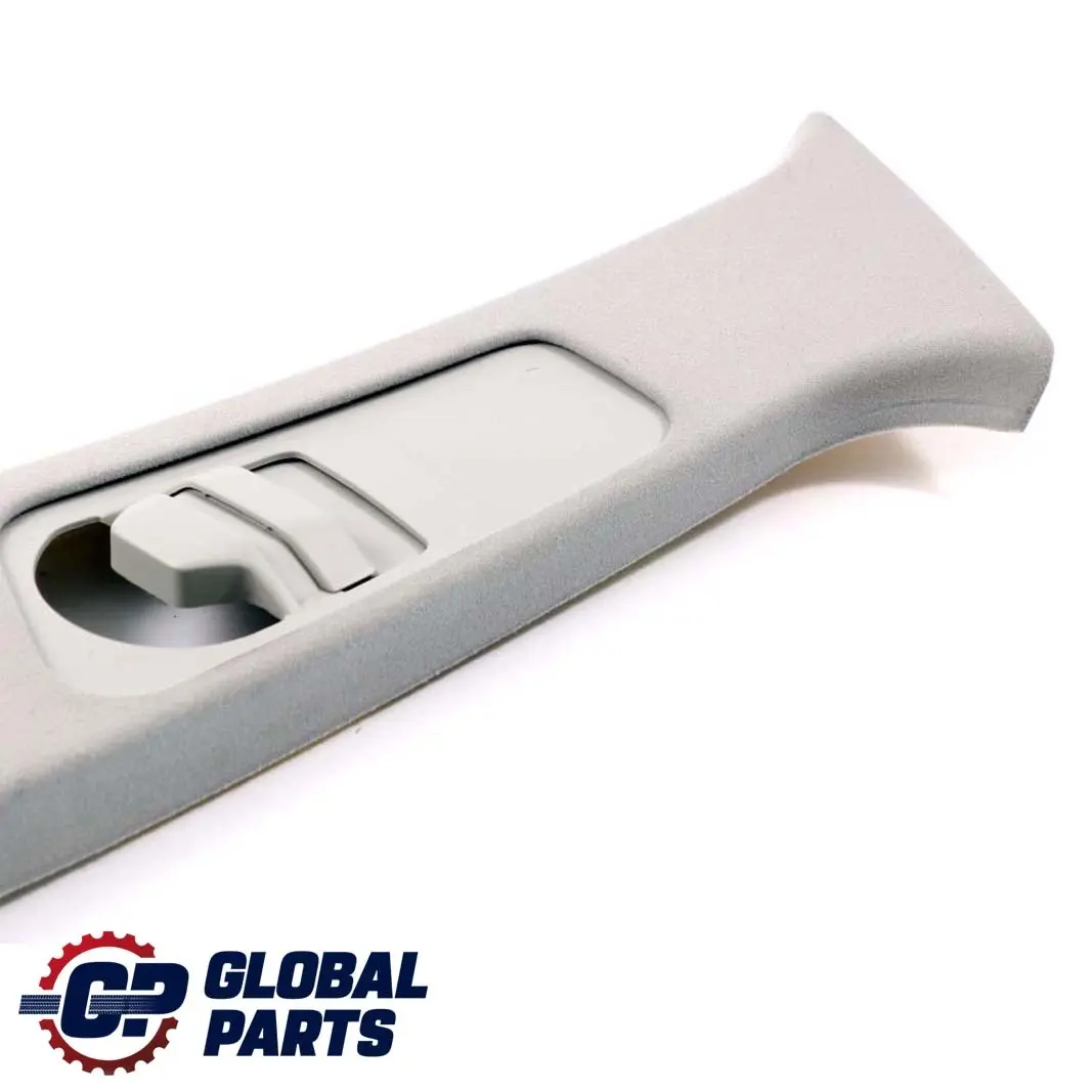 Tapa Columna B Superior Izquierda Embellecedor Gris Hellgrau para BMW E46 con número de pieza 8266945 BMW E46 Tapa Columna B Superior Izquierda Embellecedor Gris Hellgrau - SKU 8266945 - Número de pieza 8266945