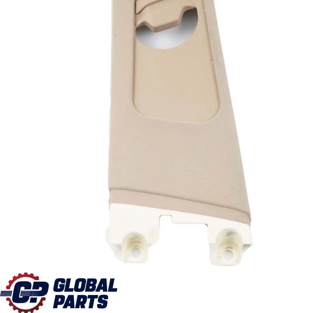 B-Column Upper Left N/S Trim Beige 8217243 to BMW 3 E46 Saloon Touring Cover with Part number 8266947 BMW 3 E46 Saloon Touring Cover B-Column Upper Left N/S Trim Beige 8217243 - SKU 8266947 - Part number 8266947