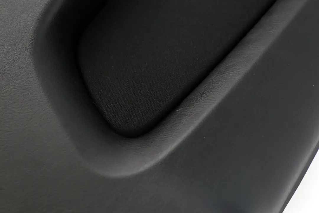 Left N/S Door Card Black Cloth Interior Panel to BMW 3 Series E46 Compact Rear with Part number 8267083 BMW 3 Series E46 Compact Rear Left N/S Door Card Black Cloth Interior Panel - SKU 8267083 - Part number 8267083