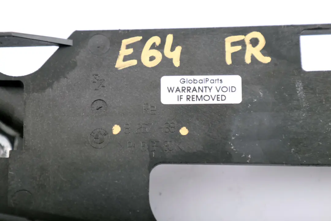 Adjustment Support Holder Front Right Seat O/S to BMW 3 6 Series E46 E64 with Part number 8267438 BMW 3 6 Series E46 E64 Adjustment Support Holder Front Right Seat O/S - SKU 8267438 - Part number 8267438