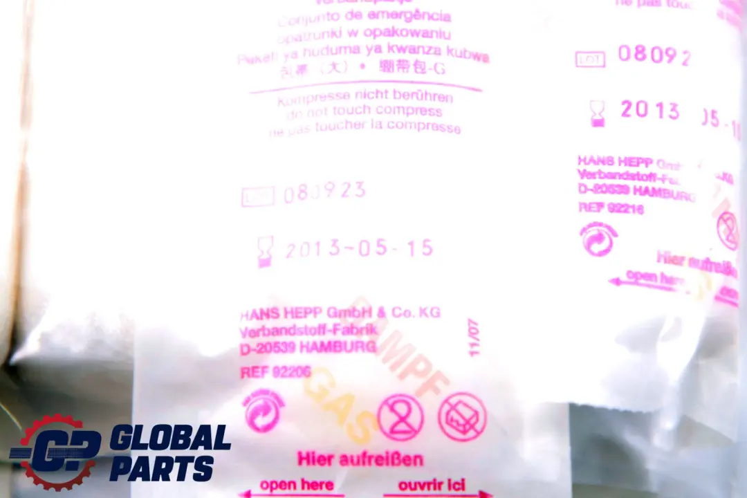 Mount Emergency First Aid Kit Box to BMW 3 Series 1 E46 Seat with Part number 8267538 BMW 3 Series 1 E46 Seat Mount Emergency First Aid Kit Box - SKU 8267538-1 - Part number 8267538