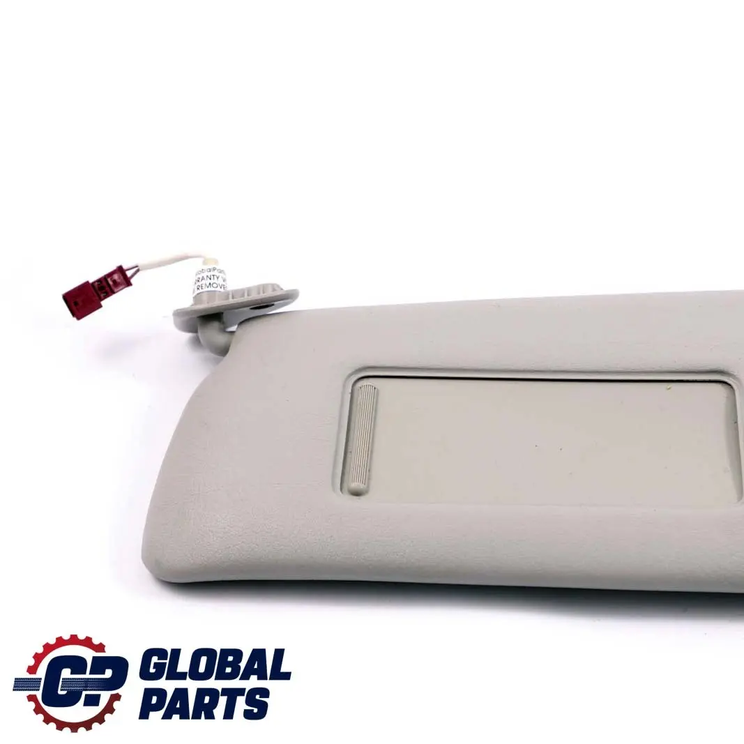 Parasole Illuminato Con Specchio Sinistro Grigio Chiaro per BMW E46 con numero di parte 8267897 BMW E46 Parasole Illuminato Con Specchio Sinistro Grigio Chiaro - SKU 8267897-1 - Numero di parte 8267897