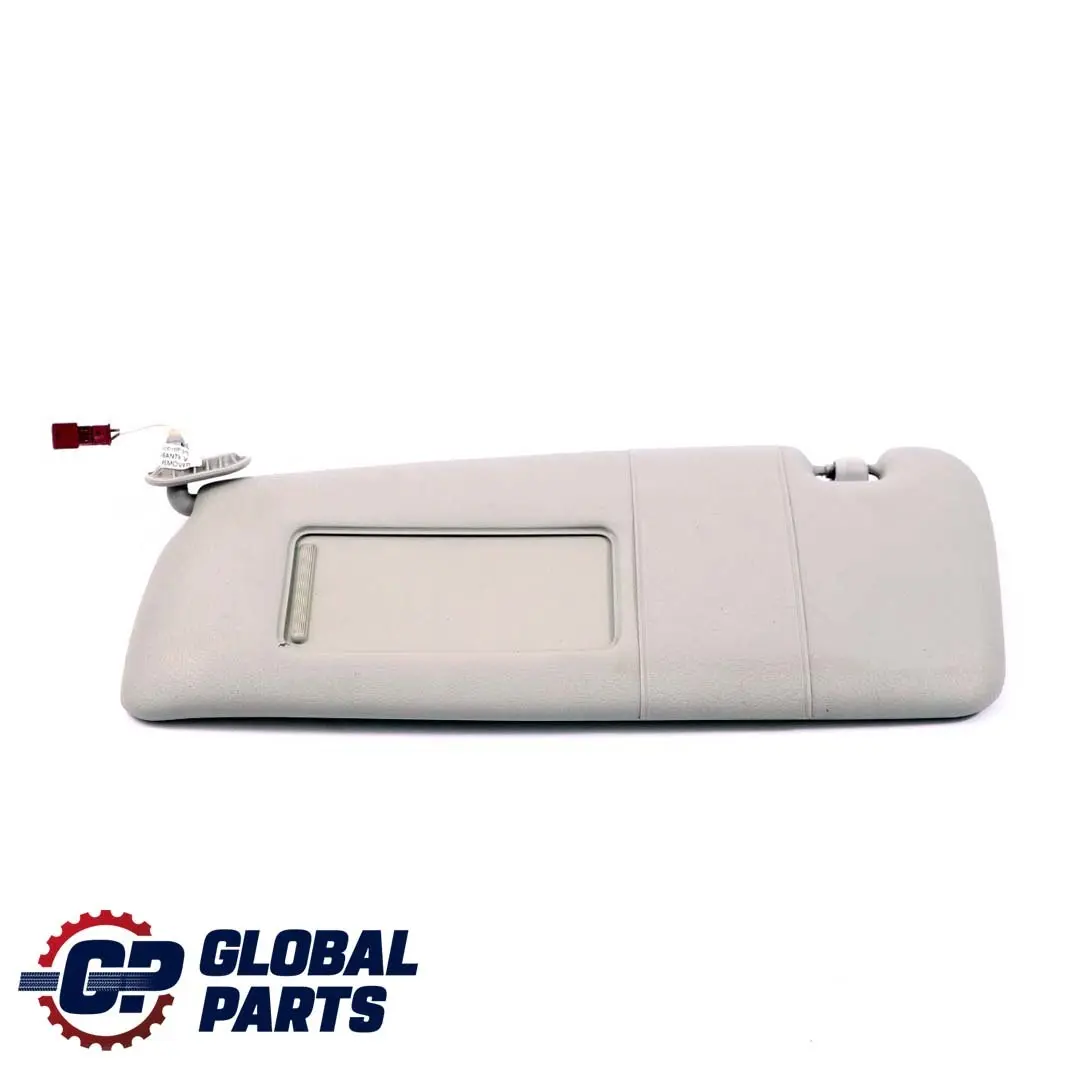 BMW 3 Series E46 1 Sun Visor Mirror Illuminated Left N/S Light Grey - SKU 8267897-1 - Part number 8267897