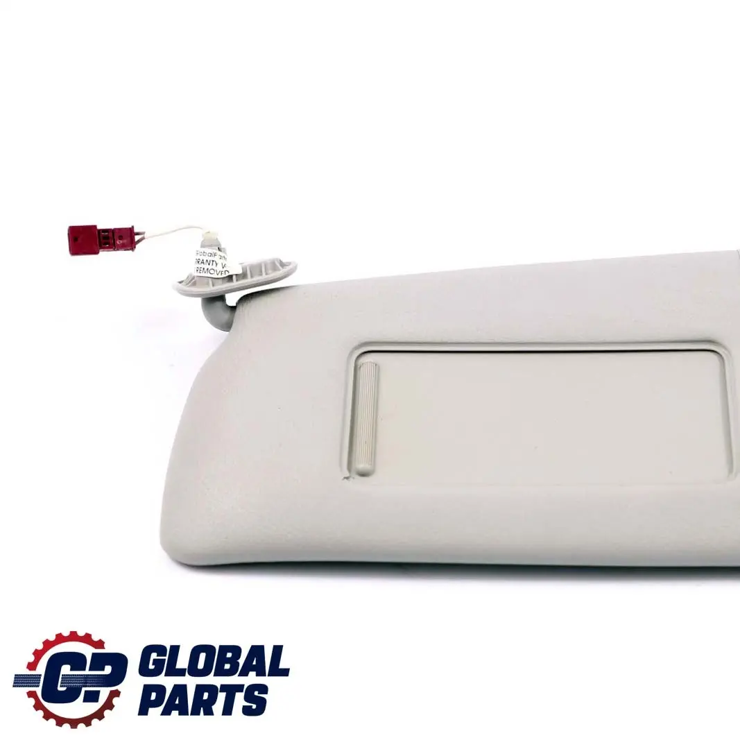 BMW 3 Series E46 1 Sun Visor Mirror Illuminated Left N/S Light Grey - SKU 8267897-1 - Part number 8267897