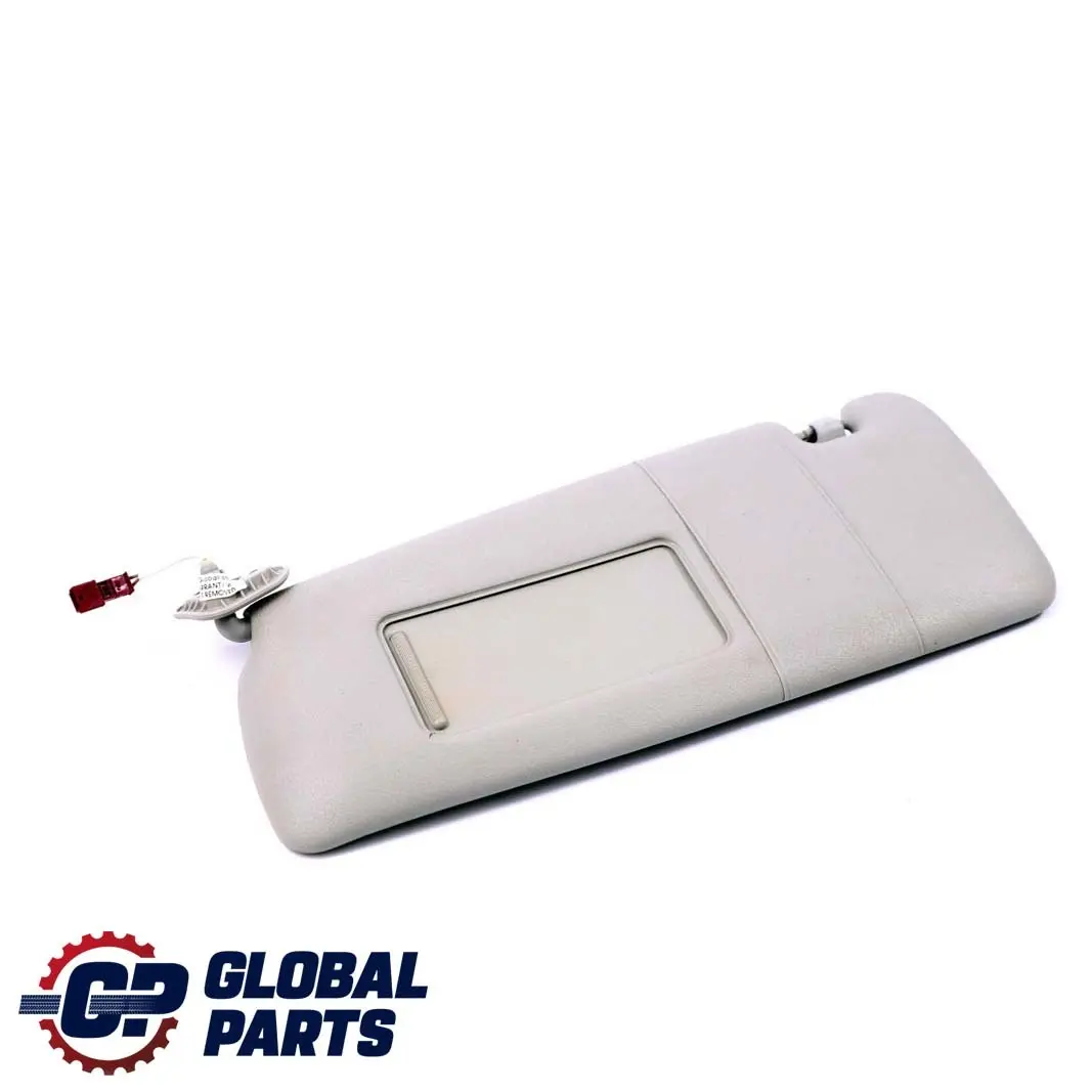 BMW E46 1 Espejo Visera Iluminado Izquierdo Gris Claro - SKU 8267897-1 - Número de pieza 8267897