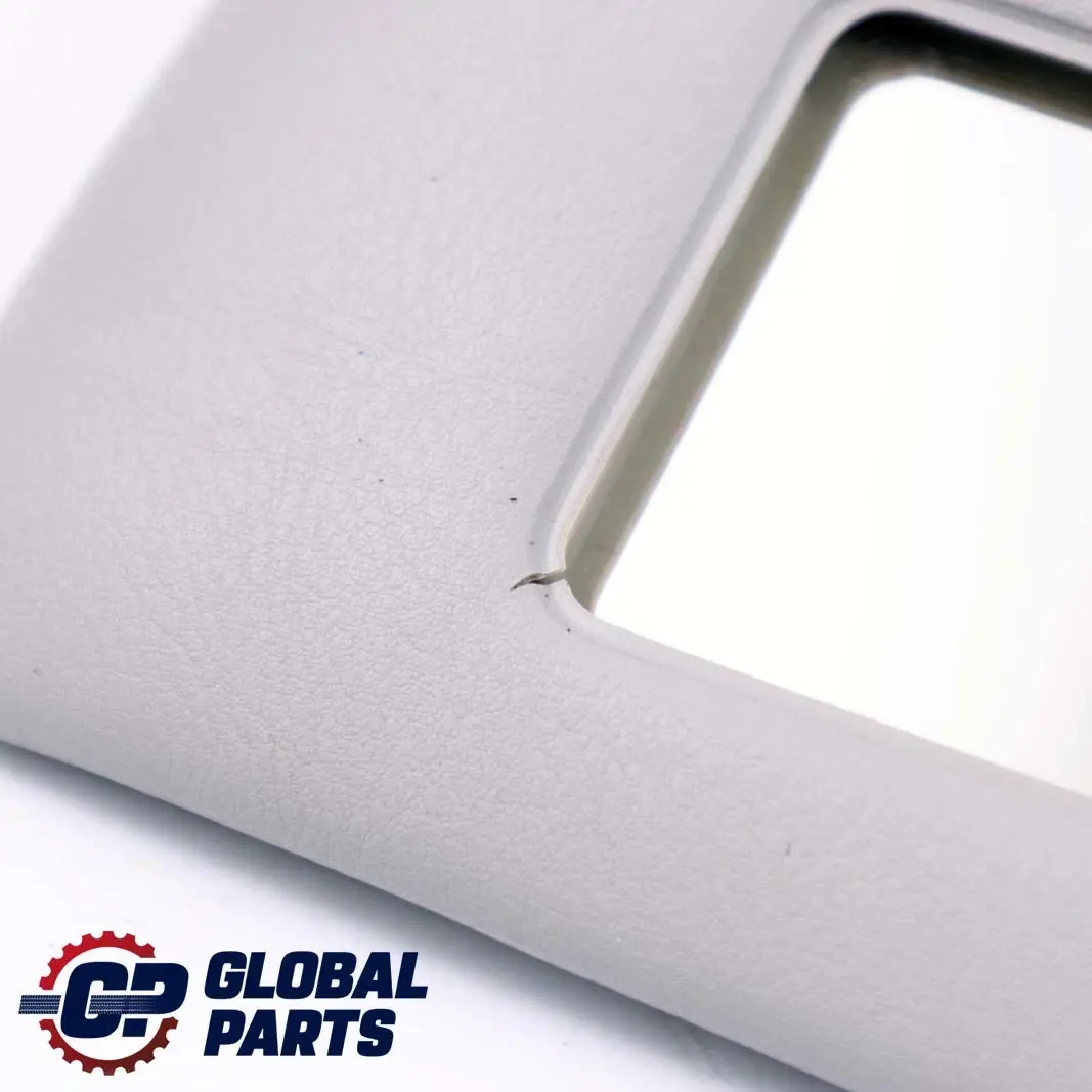 BMW 3 Series E46 1 Sun Visor Mirror Illuminated Left N/S Light Grey - SKU 8267897-1 - Part number 8267897