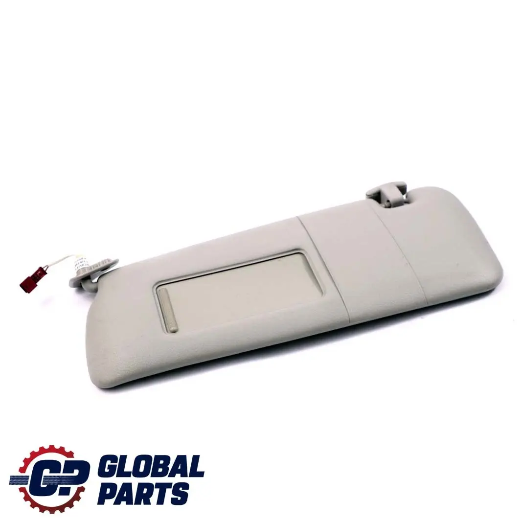 BMW 3 Series E46 Sun Visor Mirror Illuminated Left N/S Light Grey - SKU 8267897 - Part number 8267897