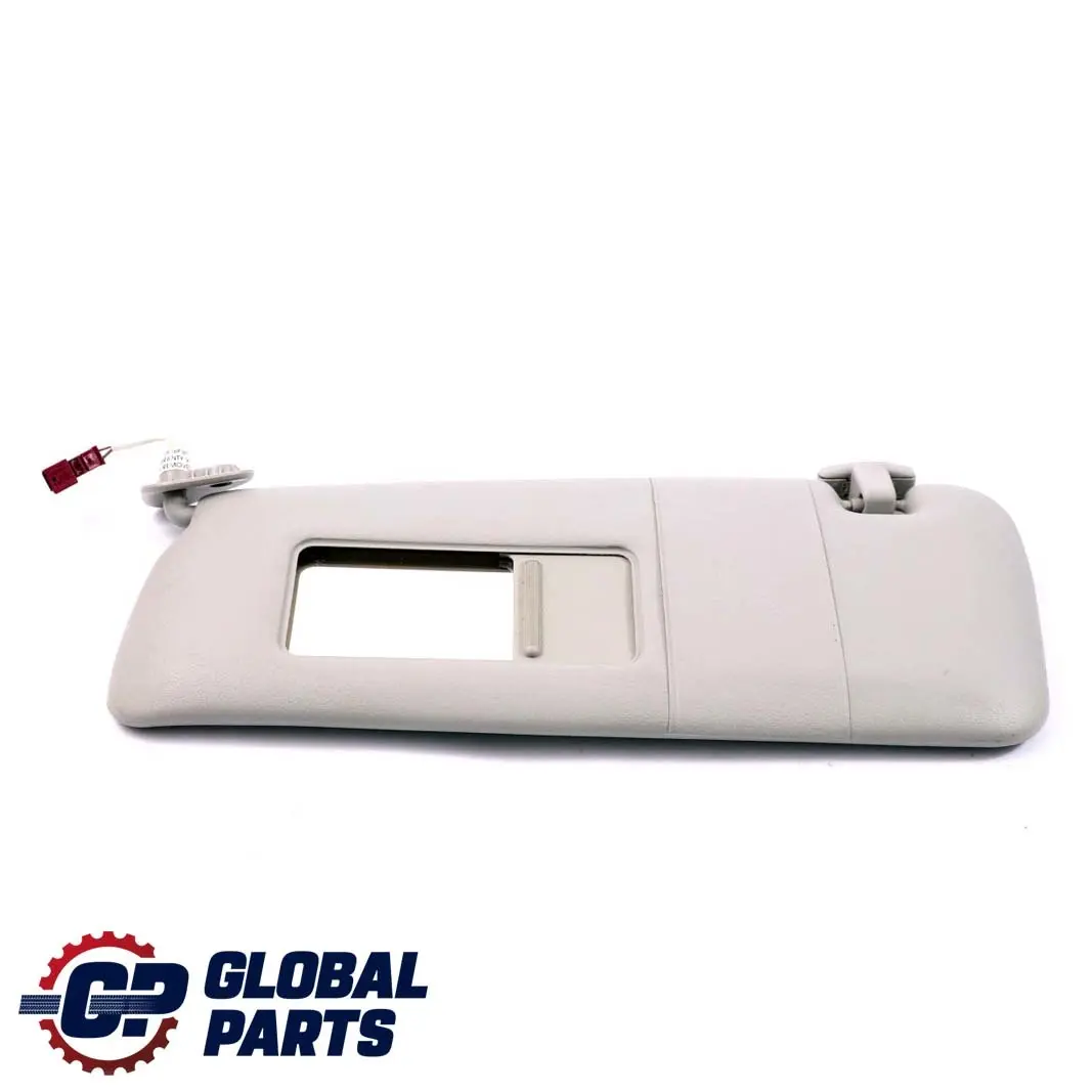 BMW E46 Parasol Espejo Iluminado Izquierdo Gris Claro - SKU 8267897 - Número de pieza 8267897