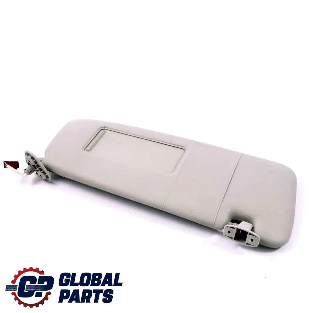 Sun Visor Mirror Illuminated Right O/S Light Grey to BMW 3 Series E46 with Part number 8267898 BMW 3 Series E46 Sun Visor Mirror Illuminated Right O/S Light Grey - SKU 8267898 - Part number 8267898