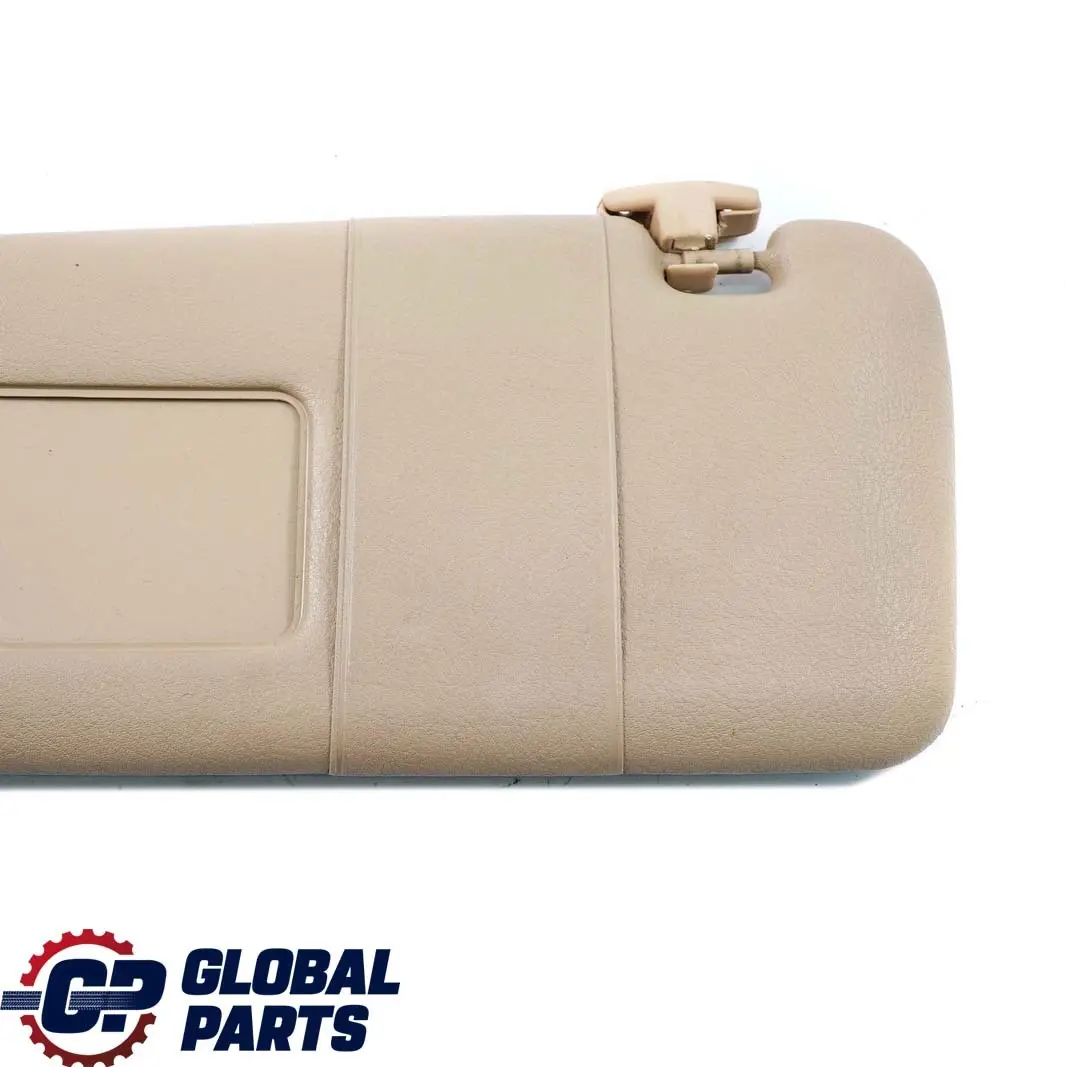 Sun Visor Mirror Illuminated Left N/S Light Beige to BMW 3 Series E46 with Part number 8267899 BMW 3 Series E46 Sun Visor Mirror Illuminated Left N/S Light Beige - SKU 8267899 - Part number 8267899