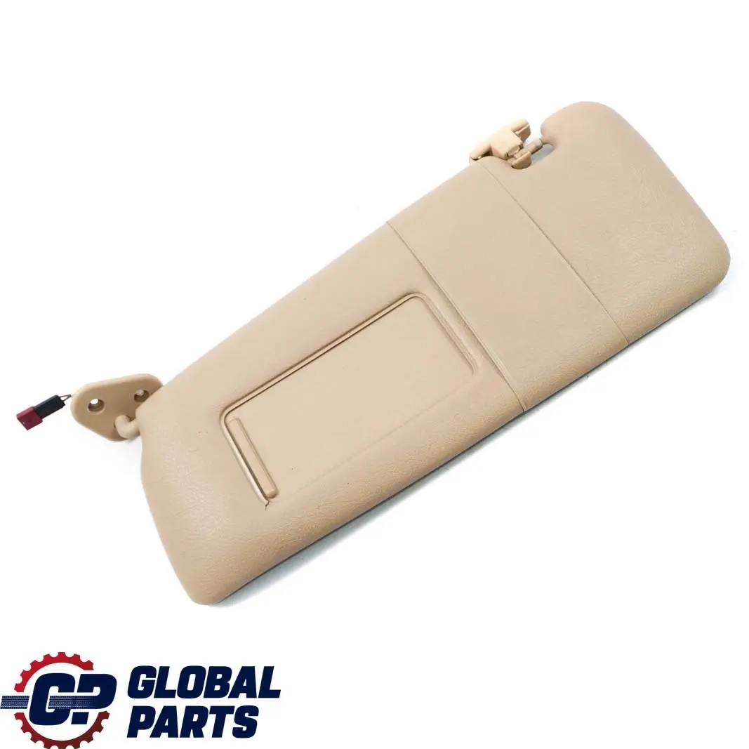 Parasole Illuminato Con Specchio Sinistro Beige Chiaro per BMW E46 con numero di parte 8267899 BMW E46 Parasole Illuminato Con Specchio Sinistro Beige Chiaro - SKU 8267899 - Numero di parte 8267899