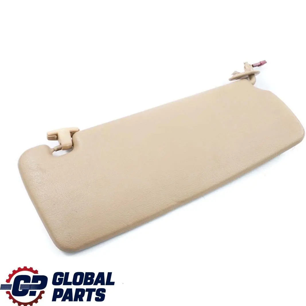 Parasol Espejo Iluminado Izquierdo Beige Claro para BMW E46 con número de pieza 8267899 BMW E46 Parasol Espejo Iluminado Izquierdo Beige Claro - SKU 8267899 - Número de pieza 8267899