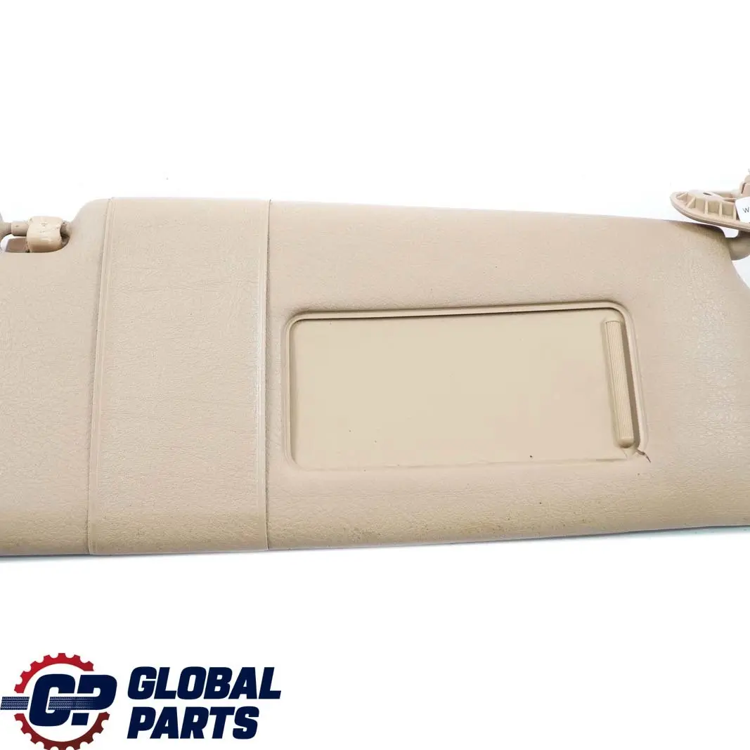 BMW 3 Series E46 Sun Visor Mirror Illuminated Right O/S Light Beige - SKU 8267900 - Part number 8267900