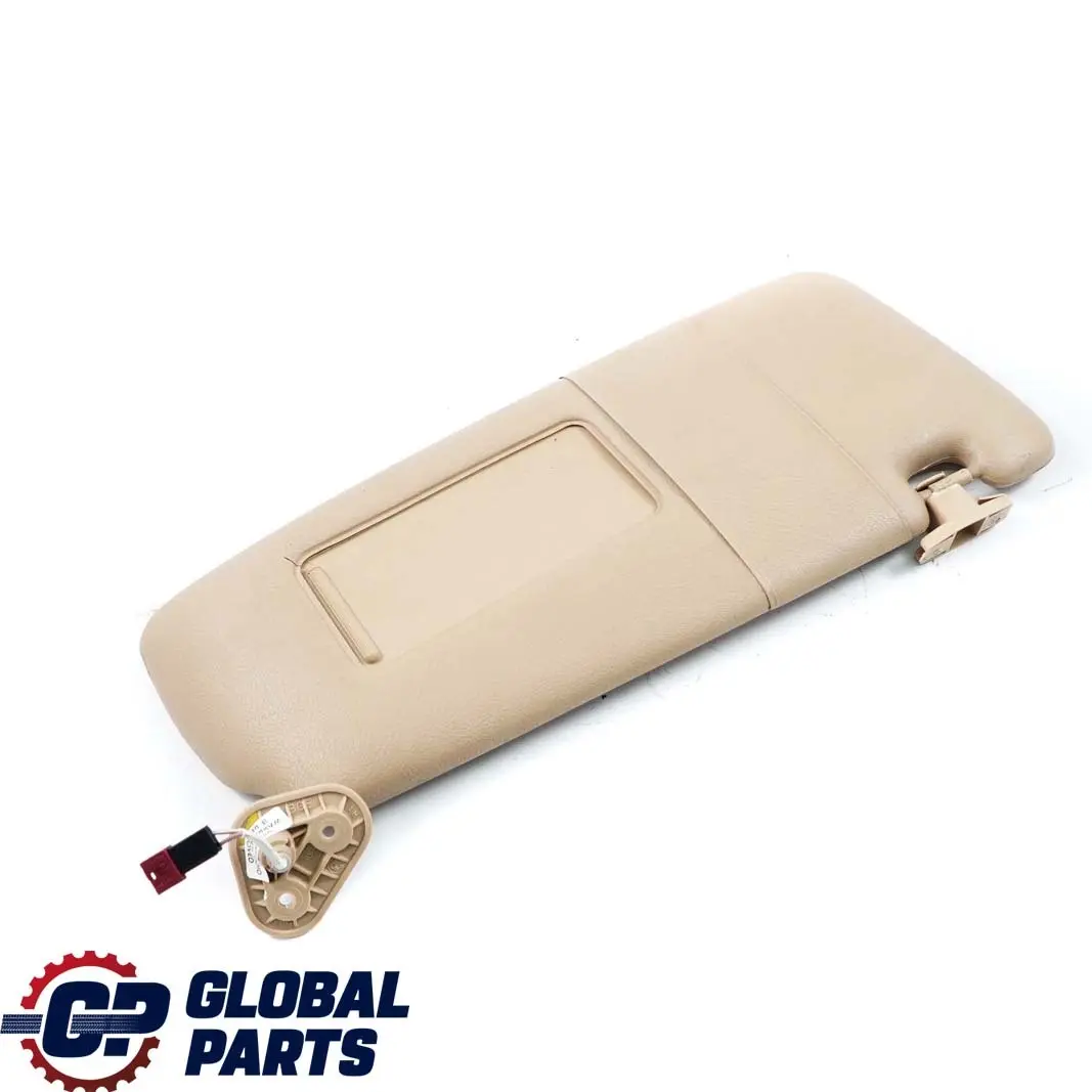 Sun Visor Mirror Illuminated Right O/S Light Beige to BMW 3 Series E46 with Part number 8267900 BMW 3 Series E46 Sun Visor Mirror Illuminated Right O/S Light Beige - SKU 8267900 - Part number 8267900