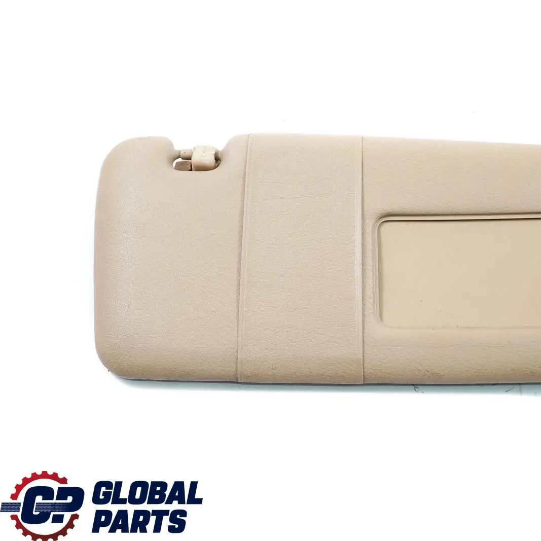 Sun Visor Mirror Illuminated Right O/S Light Beige to BMW 3 Series E46 with Part number 8267900 BMW 3 Series E46 Sun Visor Mirror Illuminated Right O/S Light Beige - SKU 8267900 - Part number 8267900