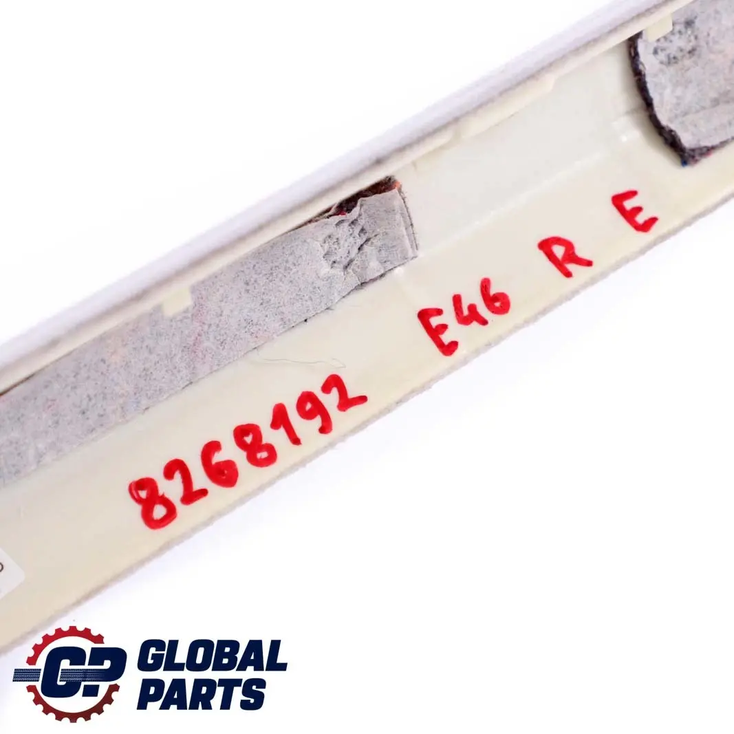 BMW E46 Berlina Touring Tapa Pilar A-Columna Derecha Gris - SKU 8268192 - Número de pieza 8268192