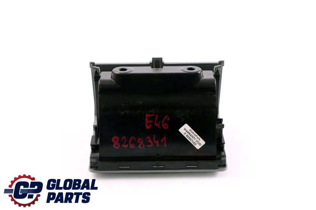 BMW 3 Series E46 Centre Console Ashtray Roller Storage Compartment Grey Chrome - SKU 8268341 - Part number 8268341