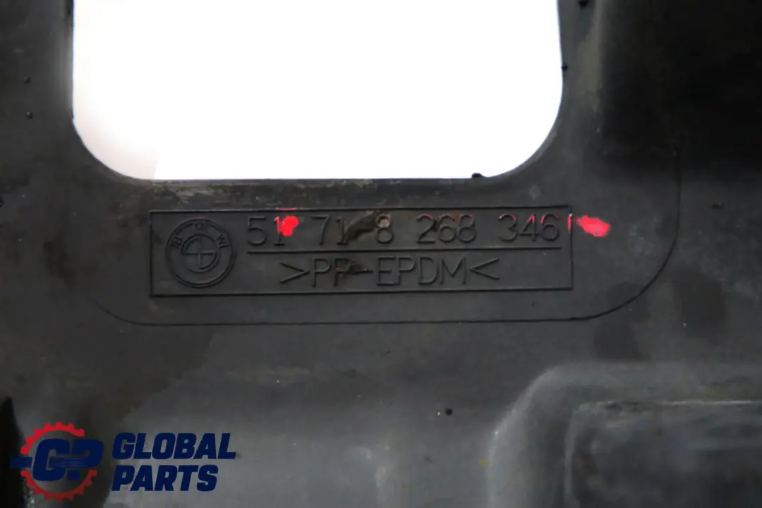 BMW E46 Coupe Cabrio Abdeckung Radhaus Vorne Rechts Hinterer Abschnitt - SKU 8268346 - Teilenummer 8268346