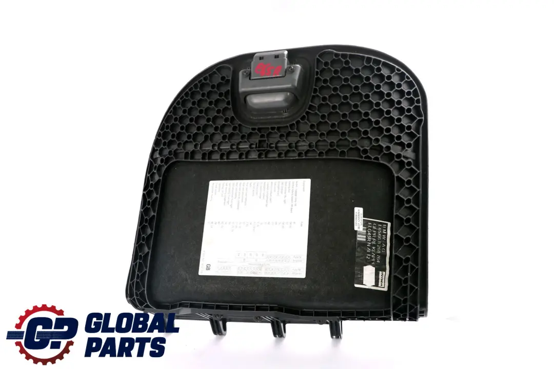 Trunk Trim Flap Right Rear Storage Door Access Panel para BMW E65 E66 con número de pieza 8268764 BMW E65 E66 Trunk Trim Flap Right Rear Storage Door Access Panel - SKU 8268764 - Número de pieza 8268764