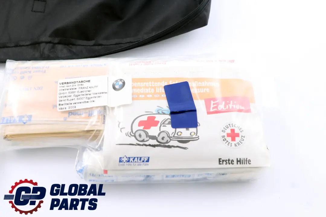 Botiquín Primeros Auxilios BMW F30 E60 F10 F11 E65 E66 Kit De Emergencia Bolsa para con número de pieza 8270015 Botiquín Primeros Auxilios BMW F30 E60 F10 F11 E65 E66 Kit De Emergencia Bolsa - SKU 8270015 - Número de pieza 8270015