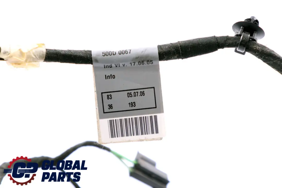 Kabelsatz Fahrerseite für BMW 7 er E65 mit Teilenummer 8317344 BMW 7 er E65 Kabelsatz Fahrerseite - SKU 8317344 - Teilenummer 8317344