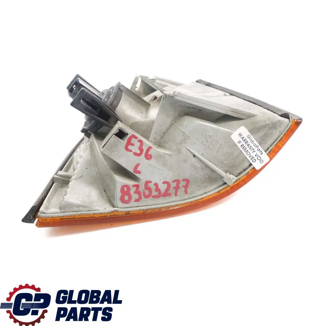 Compatto Anteriore Sinistro Indicatore Direzione per BMW E36 Berlina Touring con numero di parte 8353277 BMW E36 Berlina Touring Compatto Anteriore Sinistro Indicatore Direzione - SKU 8353277 - Numero di parte 8353277
