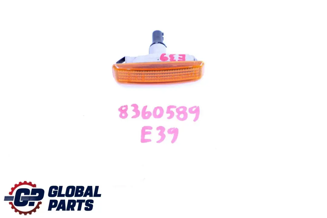 Side Additional Turn Indicator Lamp Yellow Left Right N/O/S to BMW 5 Series E39 with Part number 8360589 BMW 5 Series E39 Side Additional Turn Indicator Lamp Yellow Left Right N/O/S - SKU 8360589 - Part number 8360589