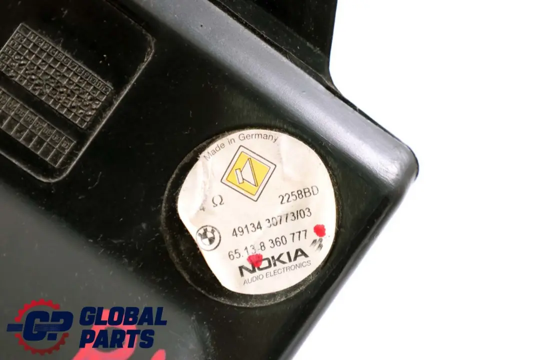 BMW 5 er E39 Lautsprecher Hinten Links Stereo System - SKU 8360777 - Teilenummer 8360777