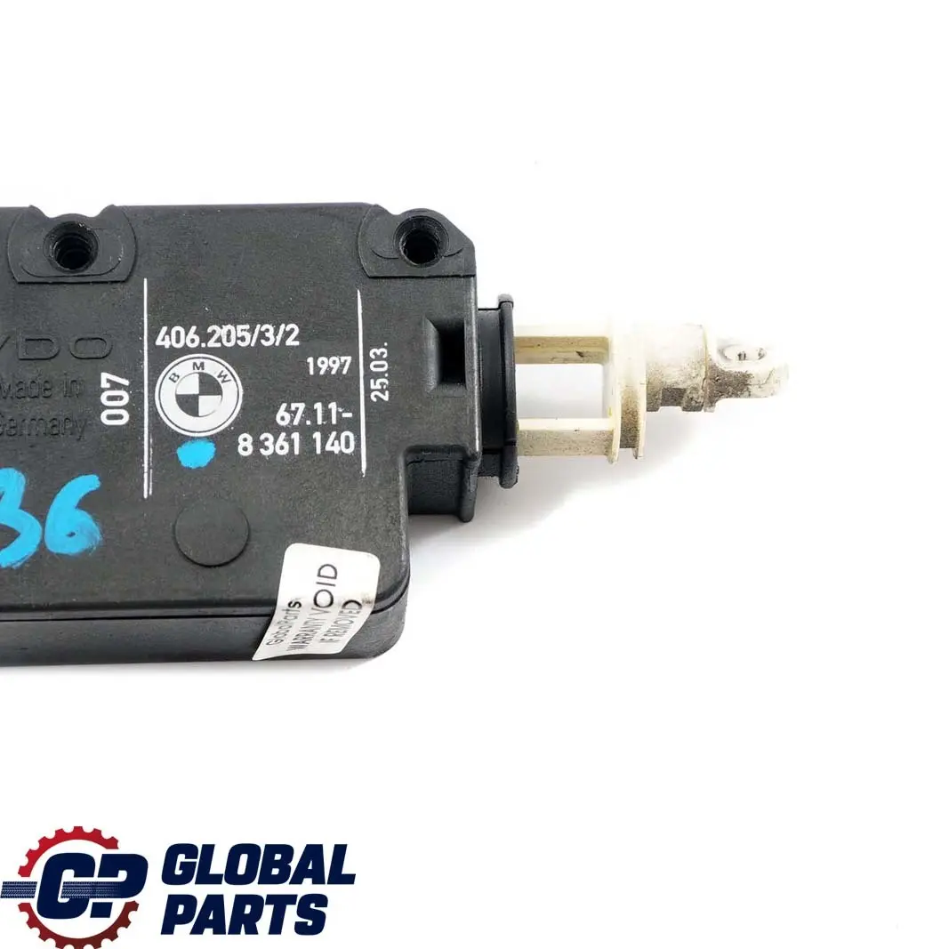 BMW 3 Z3 Series E36 Boot Trunk Lid Tailgate Lock Actuator Motor - SKU 8361140 - Part number 8361140
