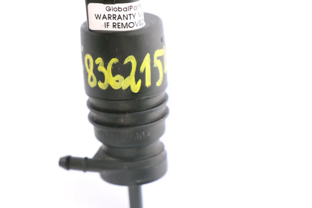 Wash Pump Windscreen Washer Fluid to BMW 1 3 5 Series E60 E61 E81 E87 E90 E91 with Part number 8362154 BMW 1 3 5 Series E60 E61 E81 E87 E90 E91 Wash Pump Windscreen Washer Fluid - SKU 8362154 - Part number 8362154