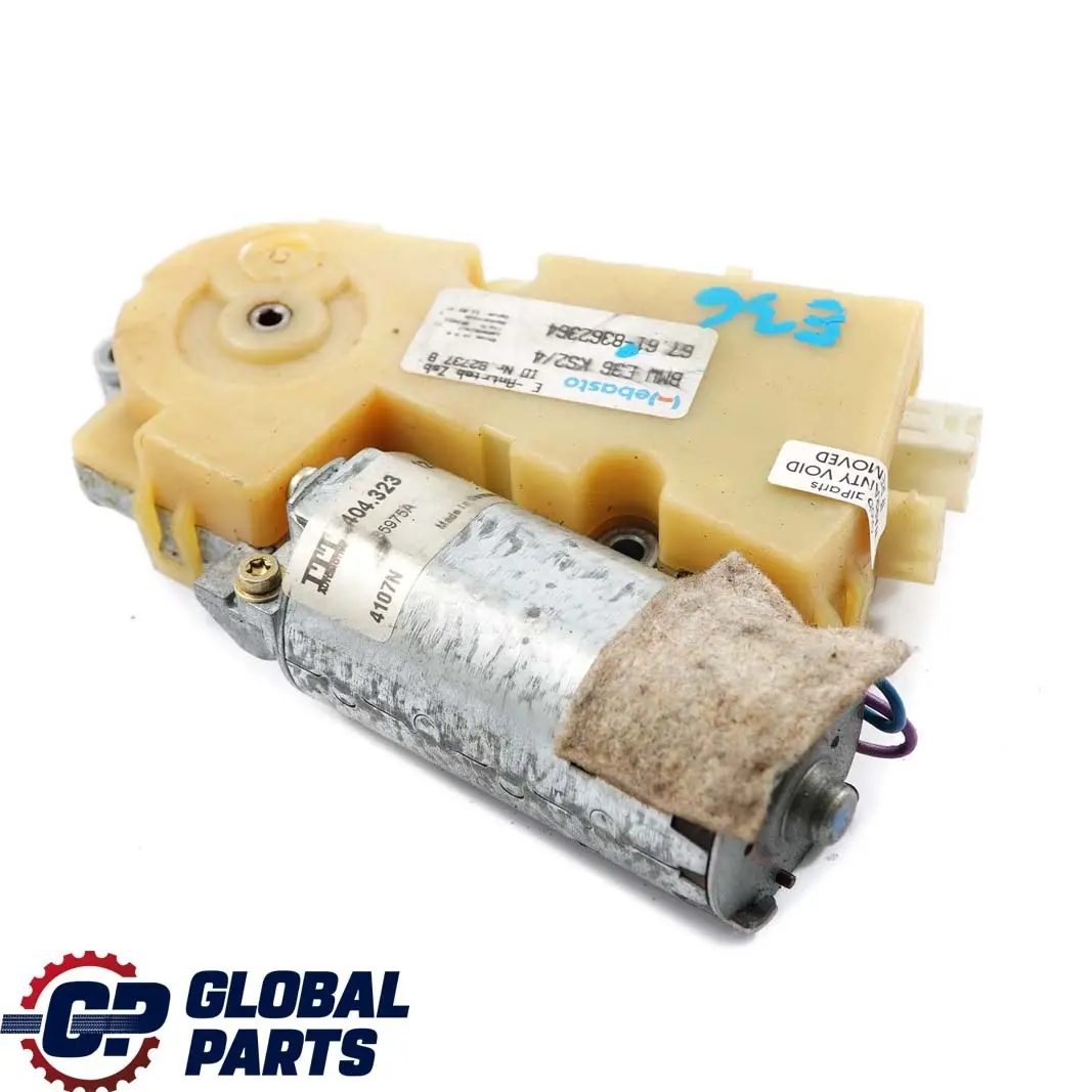 Schiebedachmotor Dach Antrieb für BMW 3 er E36 Limousine Coupe mit Teilenummer 8362364 BMW 3 er E36 Limousine Coupe Schiebedachmotor Dach Antrieb - SKU 8362364 - Teilenummer 8362364