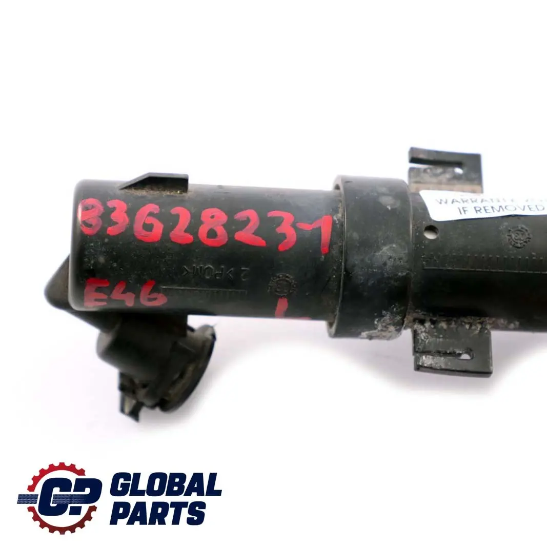 BMW E46 Faro Limpiafaros Izquierdo Lavaparabrisas Boquilla Telescopica - SKU 8362823-1 - Número de pieza 8362823