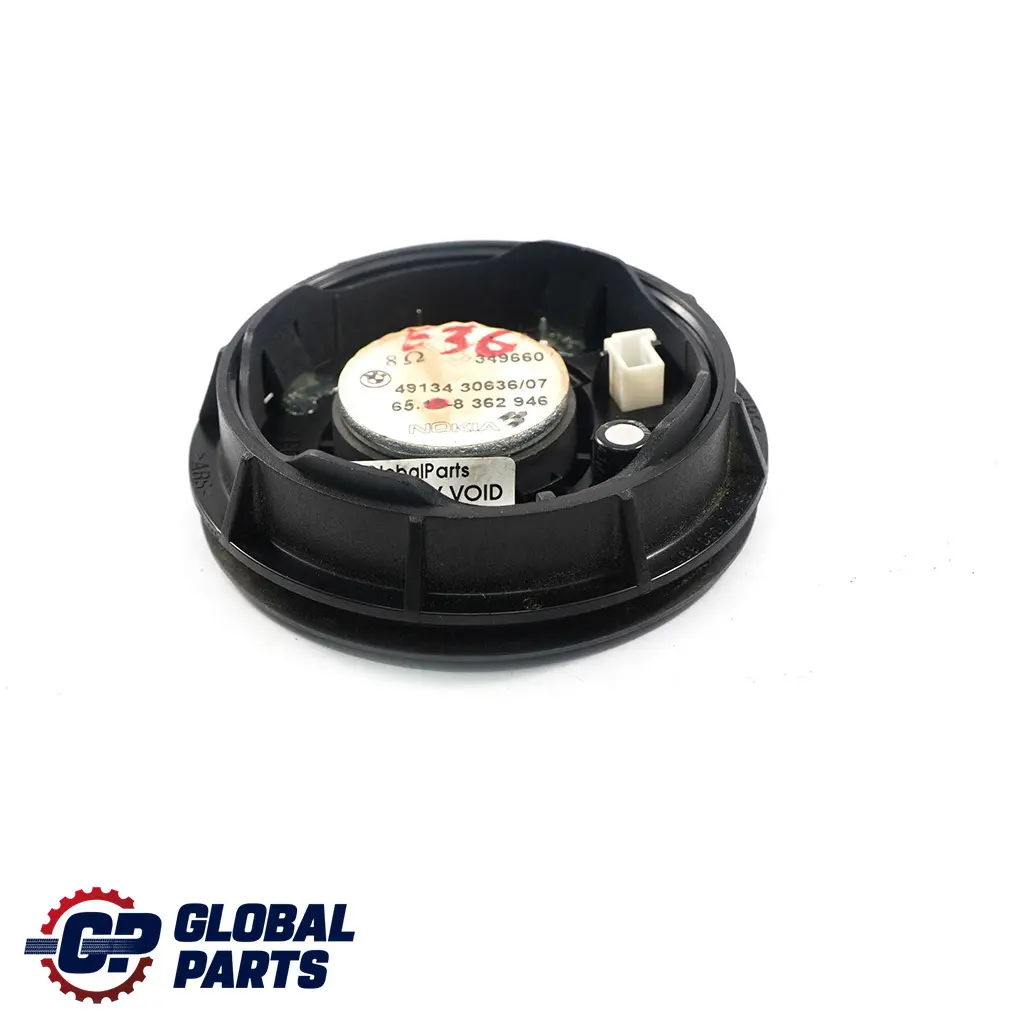 BMW 3 E36 Front Left Right Door N/O/S Stereo Speaker Tweeter Grey - SKU 8362946 - Part number 8362946