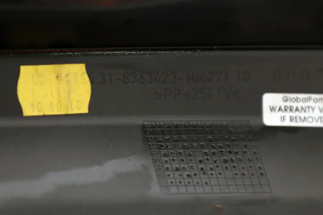 Mikrofilter Scuttle Gehäuse Trim Abdeckung Panel BMW E46 - SKU 8363423 - Teilenummer 8363423