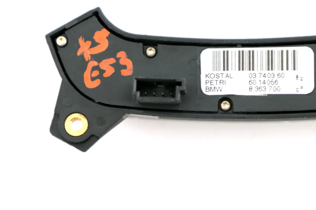 Radio Volumen Control Teléfono Interruptor para BMW E39 E38 X5 E53 Volante con número de pieza 8363700 BMW E39 E38 X5 E53 Volante Radio Volumen Control Teléfono Interruptor - SKU 8363700 - Número de pieza 8363700