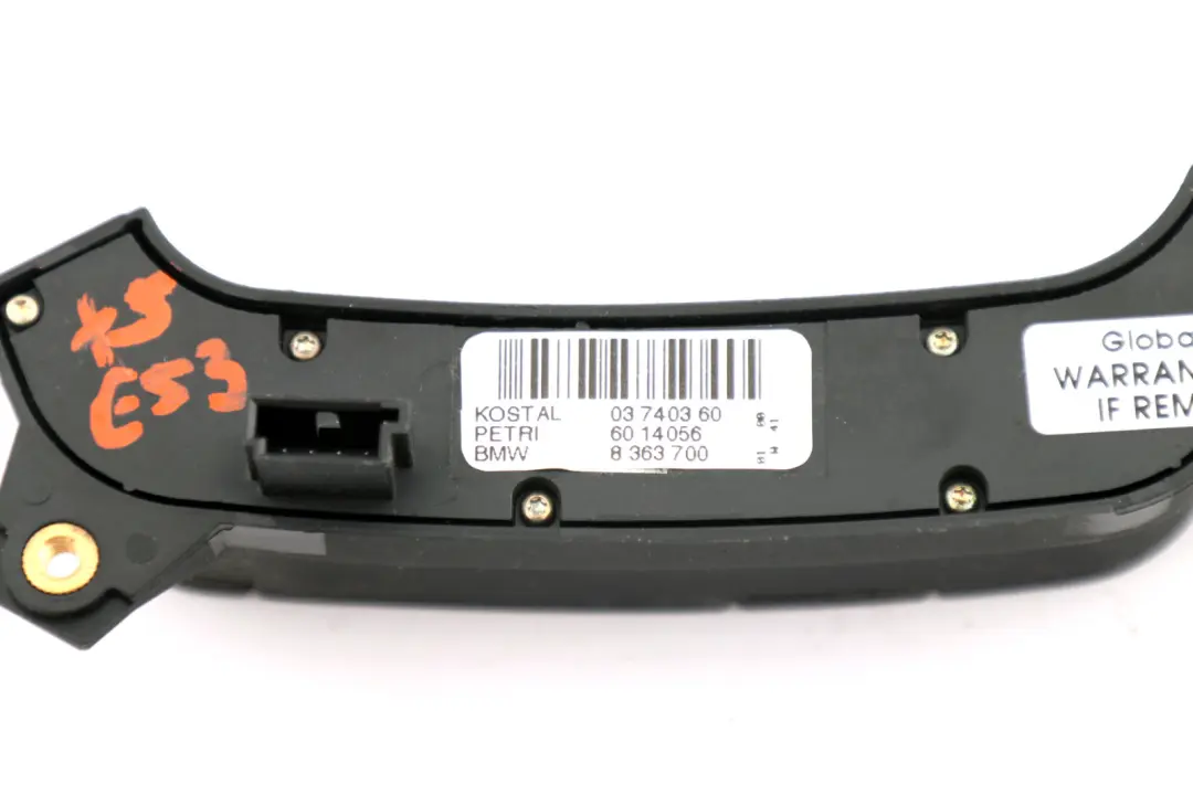 Lenkrad Radio Lautstärkeregler Telefonschalter für BMW E39 E38 X5 E53 mit Teilenummer 8363700 BMW E39 E38 X5 E53 Lenkrad Radio Lautstärkeregler Telefonschalter - SKU 8363700 - Teilenummer 8363700
