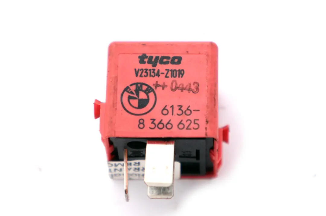BMW 259 259R 259 R22 Connection Plug Relay Pink Tyco - SKU 8366625 - Part number 8366625