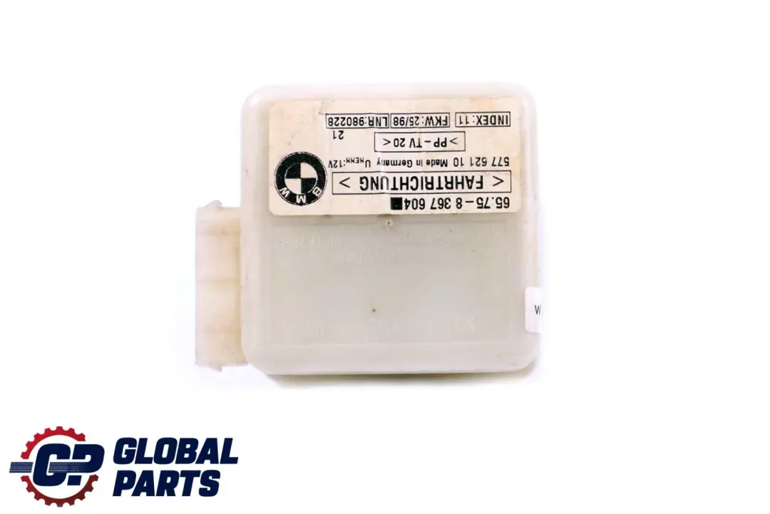 Inclination Indicator Alarm Sensor Module to BMW 3 5 Series E39 E46 with Part number 8367604 BMW 3 5 Series E39 E46 Inclination Indicator Alarm Sensor Module - SKU 8367604 - Part number 8367604