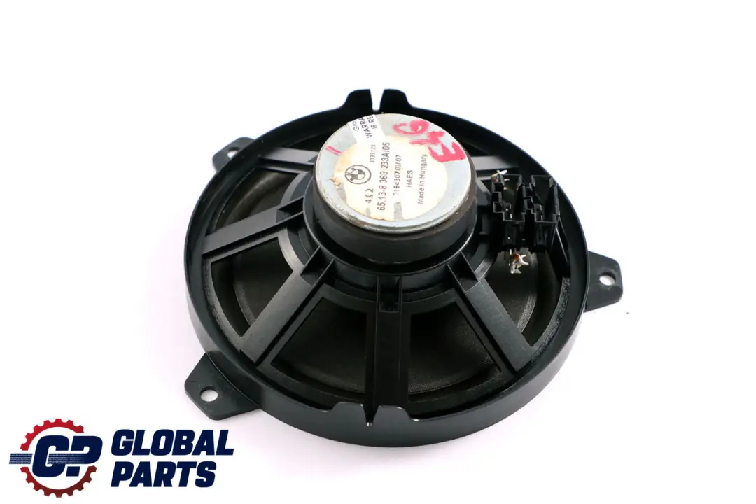 BMW E46 Głośnik Drzwi Przednich Przód - SKU 8368233 - Numer Części 8368233