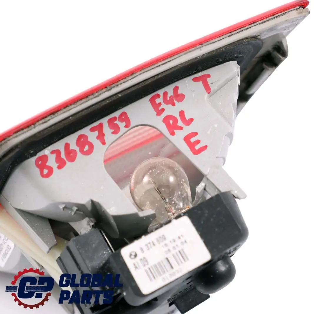 Left N/S Light In Trunk Lid Boot Tailgate Lamp to BMW 3 E46 Touring Rear with Part number 8368759 BMW 3 E46 Touring Rear Left N/S Light In Trunk Lid Boot Tailgate Lamp - SKU 8368759 - Part number 8368759