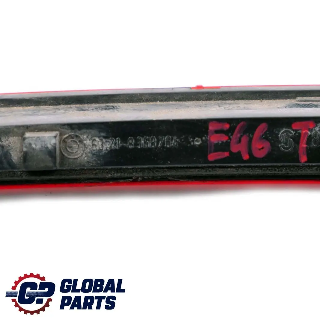 Third Stoplamp Lamp Brake Light Red to BMW 3 Series E46 Touring Rear with Part number 8368764 BMW 3 Series E46 Touring Rear Third Stoplamp Lamp Brake Light Red - SKU 8368764 - Part number 8368764