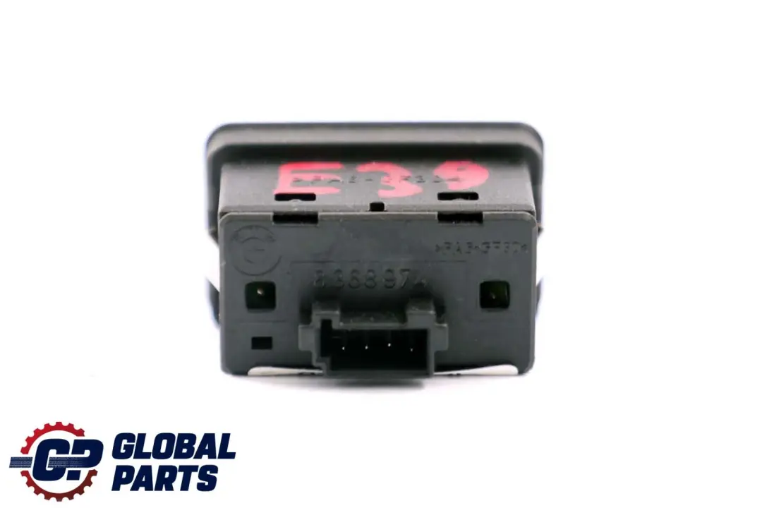 BMW E38 E39 Interrupteur Lève-Vitre Bouton Noir - SKU 8368974 - Numéro de pièce 8368974