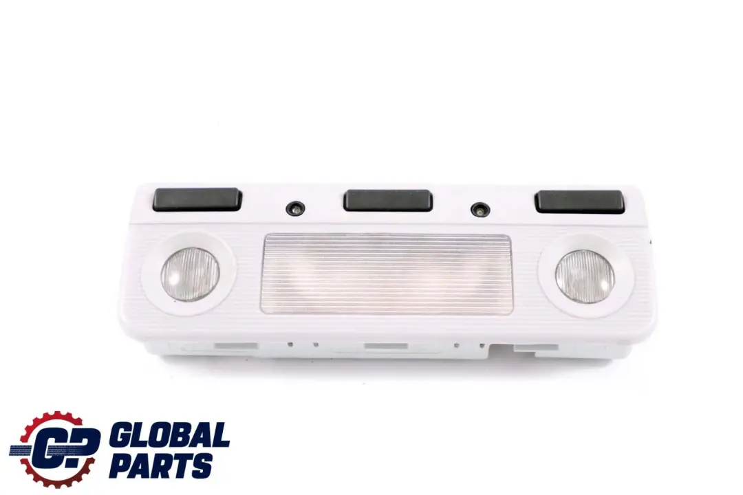 Front Interior Roof Lighting Lamp Light Grey to BMW 5 7 Series E38 E39 with Part number 8369511 BMW 5 7 Series E38 E39 Front Interior Roof Lighting Lamp Light Grey - SKU 8369511 - Part number 8369511