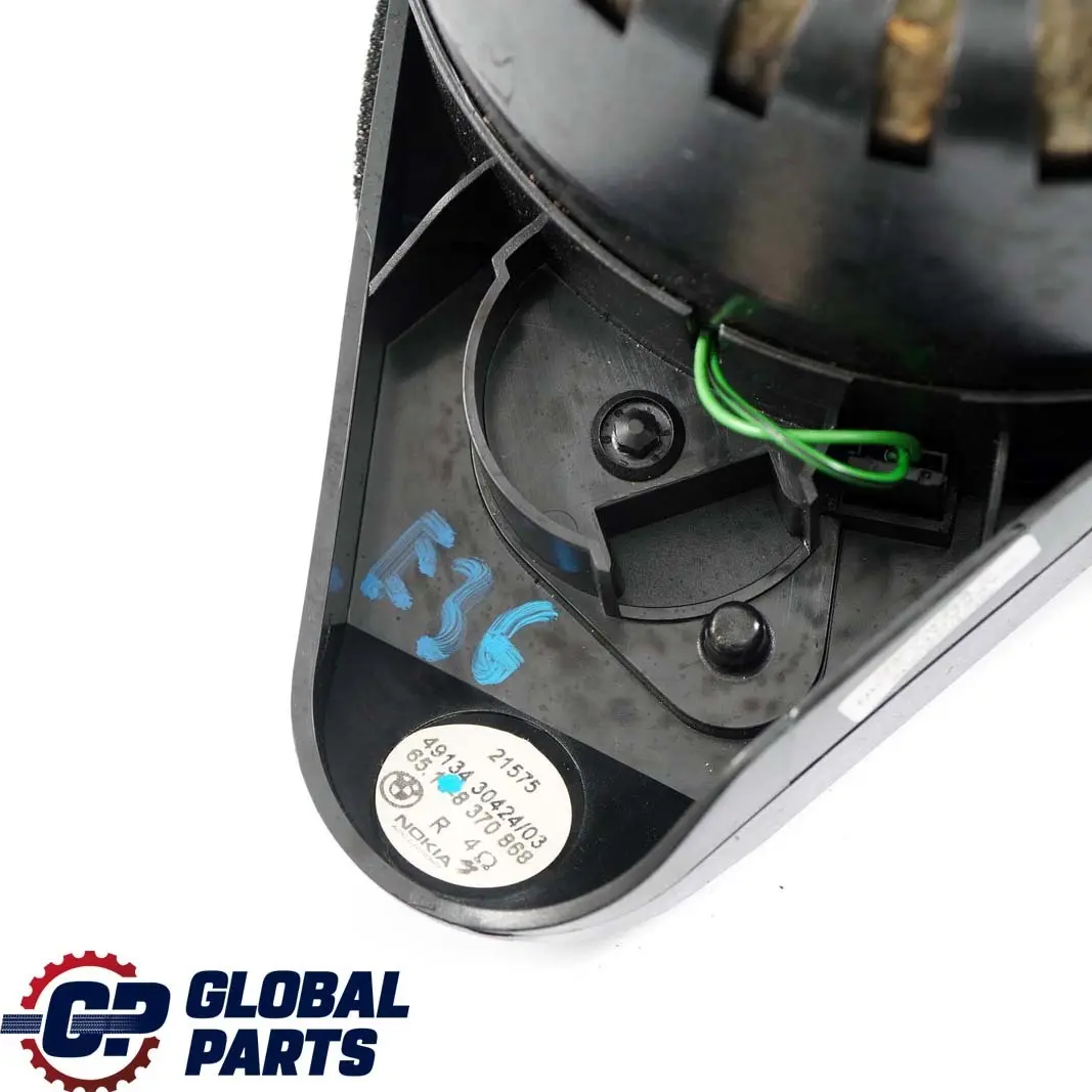 BMW 3 Series E36 Coupe Saloon Rear Right O/S Stereo Loudspeaker Speaker - SKU 8370868 - Part number 8370868