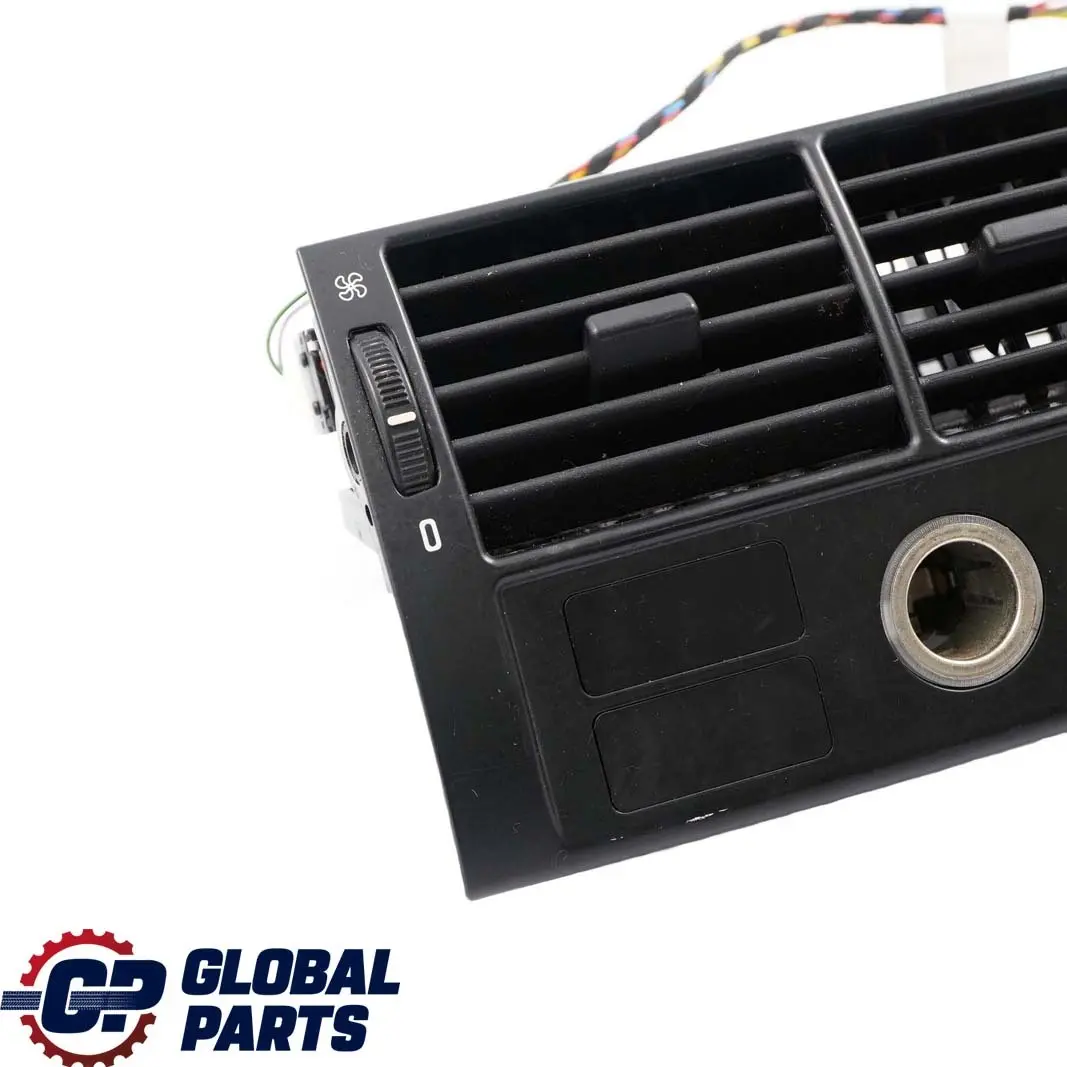 Centre Console Fresh Air Grille Black to BMW X5 E53 Rear with Part number 8370911 BMW X5 E53 Rear Centre Console Fresh Air Grille Black - SKU 8370911 - Part number 8370911