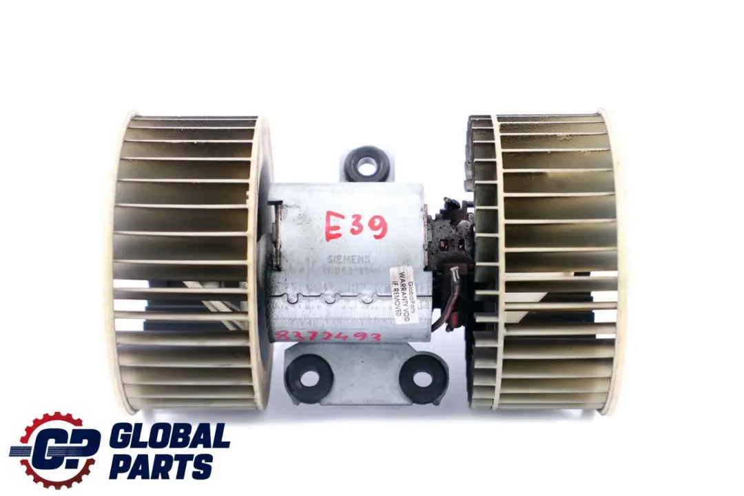 Calentador Ventilador Unidad de Aire Acondicionado para BMW E39 con número de pieza 8372493 BMW E39 Calentador Ventilador Unidad de Aire Acondicionado - SKU 8372493 - Número de pieza 8372493