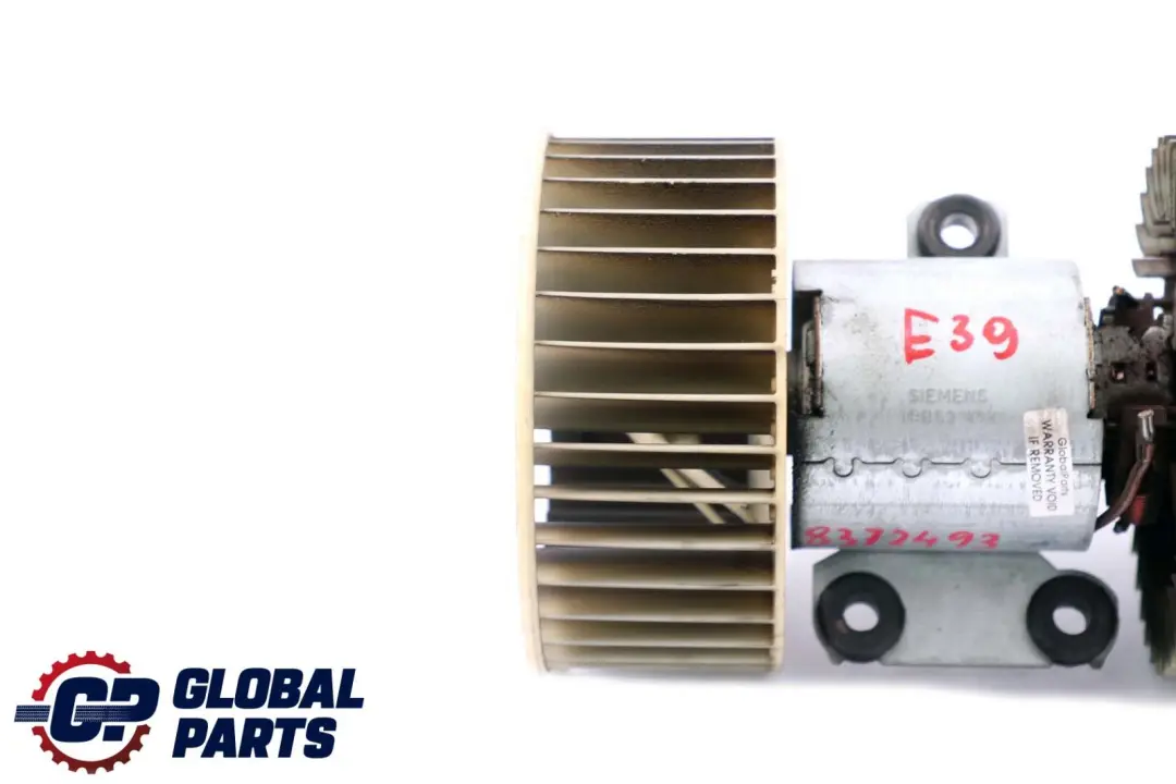 Heater Fan Blower Unit A/C Air Conditioning to BMW E39 with Part number 8372493 BMW E39 Heater Fan Blower Unit A/C Air Conditioning - SKU 8372493 - Part number 8372493